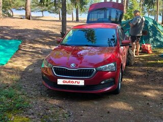 2022 Skoda Rapid II, красный, 1875000 рублей, вид 1
