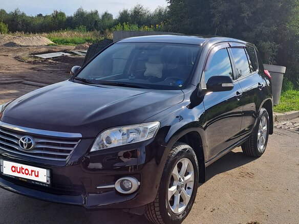 2010 Toyota RAV4 III (XA30) Рестайлинг, чёрный