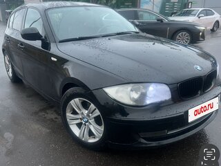 2010 BMW 1 серии 116i I (E81/E82/E87/E88) Рестайлинг, чёрный, 685000 рублей, вид 2