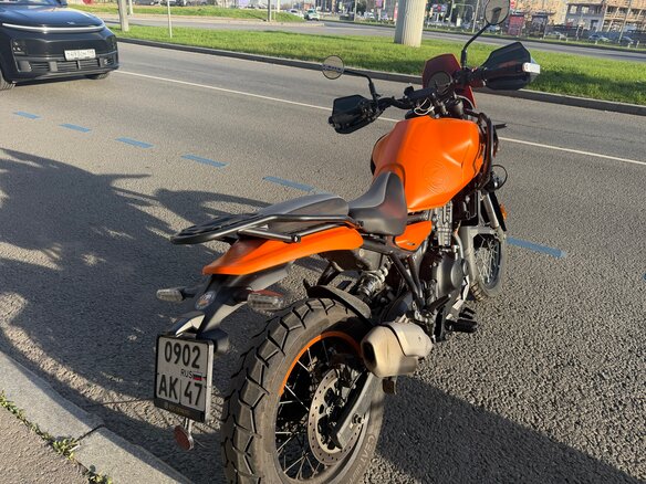 2024 Royal Enfield Himalayan, оранжевый, 460000 рублей - вид 2