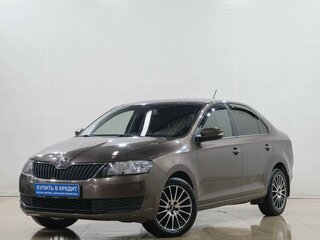 2018 Skoda Rapid I Рестайлинг, коричневый, 919000 рублей, вид 3