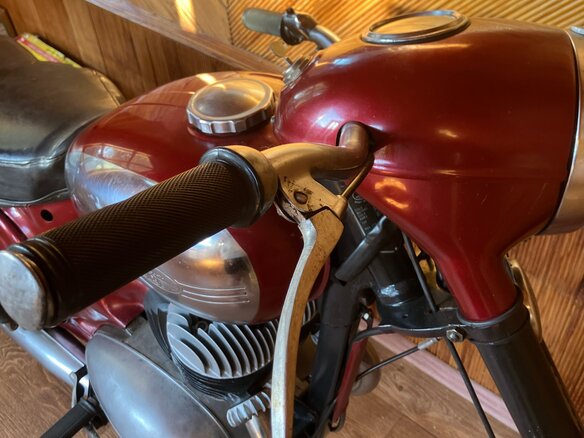 1960 Jawa 350/360, красный, 380000 рублей - вид 30
