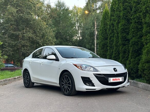2011 Mazda 3 II (BL), белый, 610000 рублей - вид 3