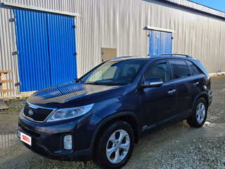 2016 Kia Sorento II Рестайлинг, синий, 1650000 рублей, вид 2