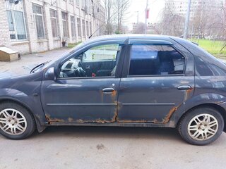 2007 Renault Logan I, серый, 195000 рублей, вид 4