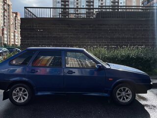1999 Lada (ВАЗ) 2109, синий, 90000 рублей, вид 4