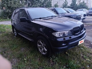 2004 BMW X5 3.0i I (E53) Рестайлинг, чёрный, 850000 рублей, вид 2