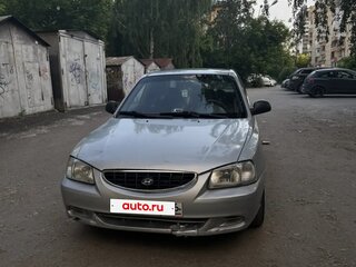 2005 Hyundai Accent ТагАЗ II, серый, 220000 рублей, вид 1