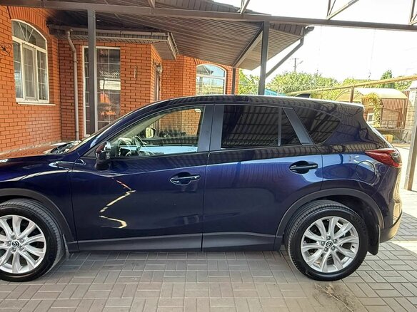 2013 Mazda CX-5 I, синий, 1720000 рублей - вид 3