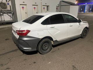 2015 Lada (ВАЗ) Vesta I, белый, 325000 рублей, вид 3