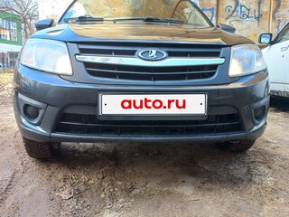 2018 Lada (ВАЗ) Granta I Рестайлинг, чёрный, 630000 рублей, вид 4