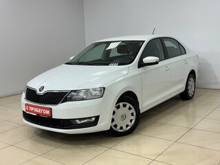2019 Skoda Rapid I Рестайлинг, белый, 1490000 рублей, вид 1