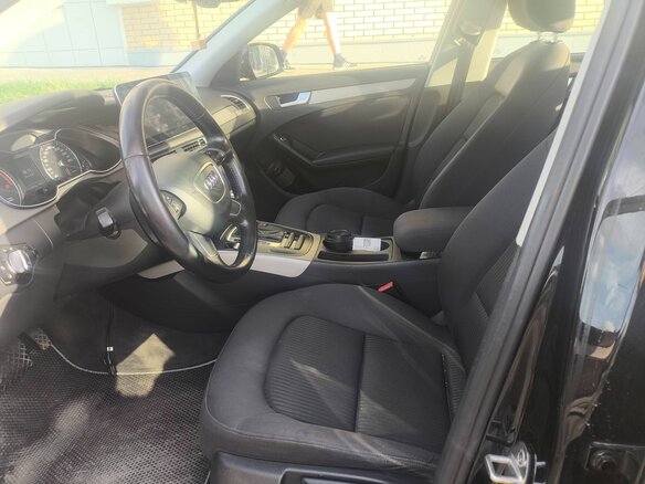 2014 Audi A4 IV (B8) Рестайлинг, чёрный, 1100000 рублей - вид 5