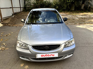 2008 Hyundai Accent ТагАЗ II, серебристый, 410000 рублей, вид 2
