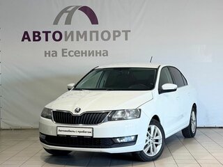 2018 Skoda Rapid I Рестайлинг, белый, 1220000 рублей, вид 1