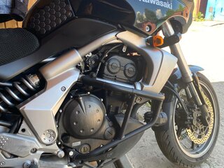 2010 Kawasaki Versys 650, чёрный, 450000 рублей, вид 5