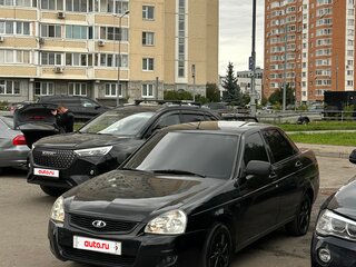 2012 Lada (ВАЗ) Priora Premier I, чёрный, 370000 рублей, вид 5