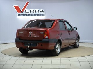 2009 Renault Logan I, красный, 250000 рублей, вид 5