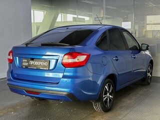 2020 Lada (ВАЗ) Granta I Рестайлинг, синий, 630000 рублей, вид 5