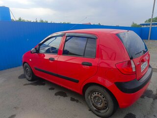 2007 Hyundai Getz I Рестайлинг, красный, 450000 рублей, вид 3