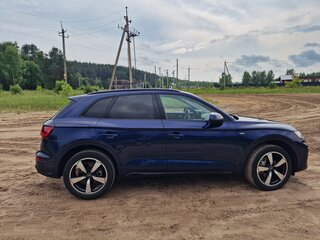 2021 Audi Q5 45 TFSI II (FY) Рестайлинг, синий, 4220000 рублей, вид 2