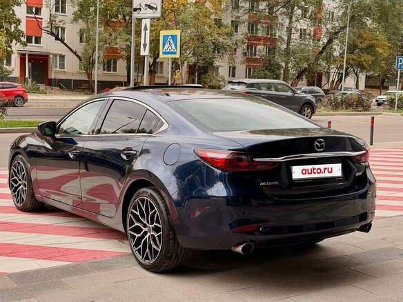2019 Mazda 6 III (GJ) Рестайлинг 2, синий - вид 10