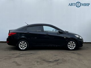 2012 Hyundai Solaris I, чёрный, 475000 рублей, вид 4