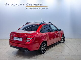 2019 Lada (ВАЗ) Granta I Рестайлинг, красный, 647000 рублей, вид 4