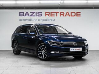 2015 Volkswagen Passat B8, синий, 1459000 рублей, вид 3