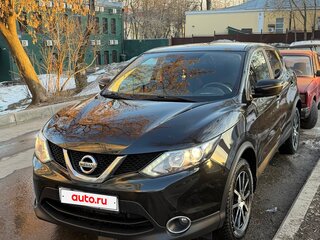 2017 Nissan Qashqai II Рестайлинг, чёрный, 1510000 рублей, вид 2
