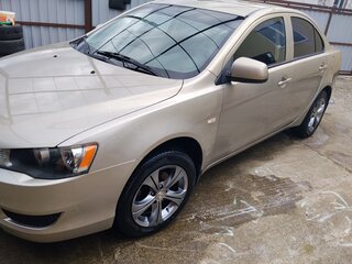 2008 Mitsubishi Lancer X, бежевый, 810000 рублей, вид 4