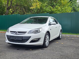 2013 Opel Astra J Рестайлинг, белый, 690000 рублей, вид 2
