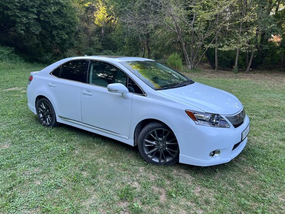 2009 Lexus HS 250h I, белый, 1730000 рублей