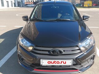 2024 Lada (ВАЗ) Granta Sport I Рестайлинг, чёрный, 1350000 рублей, вид 2