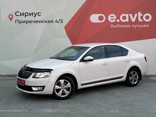 2014 Skoda Octavia III (A7), белый, 1150000 рублей, вид 1