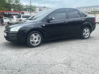 2007 Ford Focus II, чёрный, 550000 рублей, вид 3