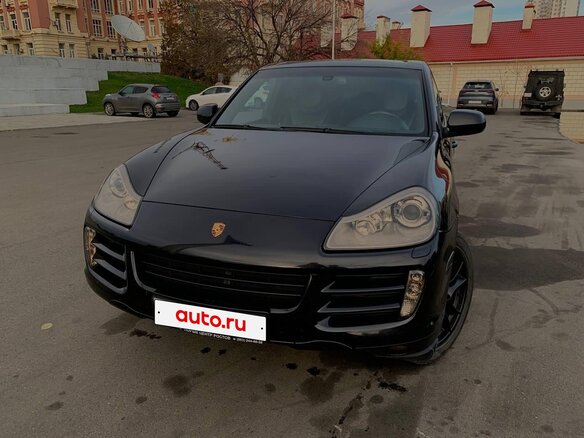 2007 Porsche Cayenne I Рестайлинг (957), чёрный, 1800000 рублей - вид 4