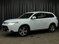 2014 Mitsubishi Outlander III Рестайлинг, белый, 1049888 рублей