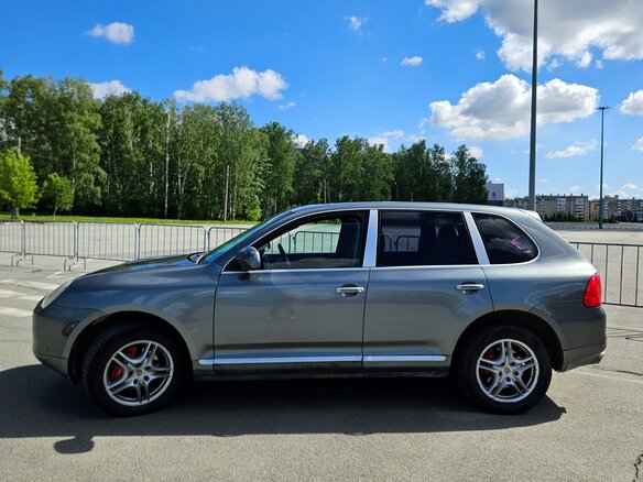 2004 Porsche Cayenne I (955), серый - вид 12