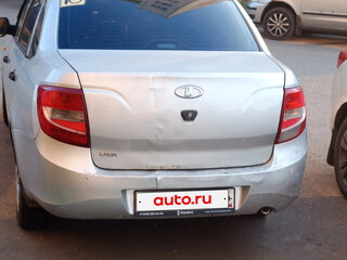2013 Lada (ВАЗ) Granta I, серебристый, 350000 рублей, вид 3