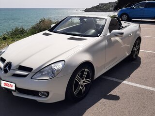 2008 Mercedes-Benz SLK-Класс 280 II (R171) Рестайлинг, белый, 2120000 рублей, вид 3