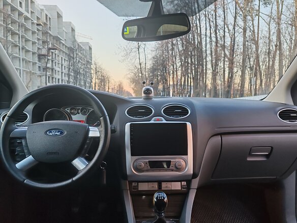 2008 Ford Focus II Рестайлинг, серый, 630000 рублей - вид 11