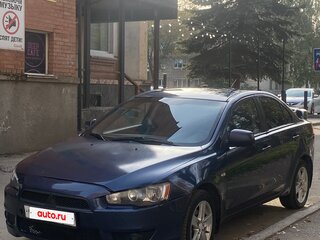 2008 Mitsubishi Lancer X, синий, 420000 рублей, вид 1