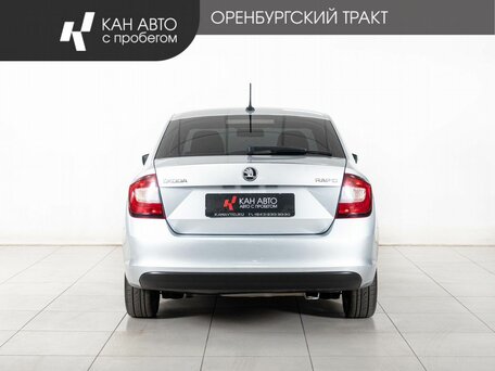2019 Skoda Rapid I Рестайлинг, серебристый, 880000 рублей, вид 4