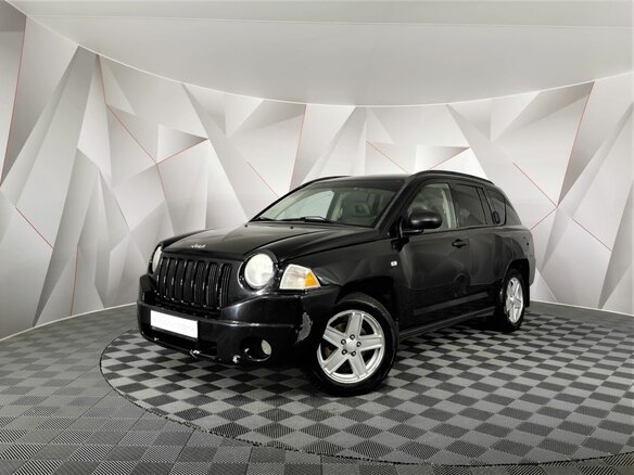 2007 Jeep Compass I, чёрный