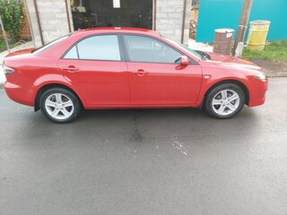 2007 Mazda 6 I (GG) Рестайлинг, красный, 610000 рублей, вид 2