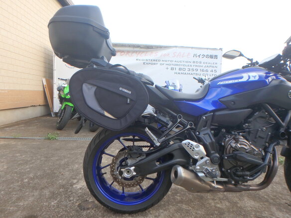 2017 Yamaha MT-07 (FZ-07), синий, 720000 рублей - вид 14