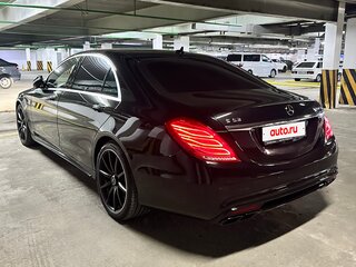 2014 Mercedes-Benz S-Класс AMG 63 AMG Long III (W222, C217), чёрный, 3999999 рублей, вид 4