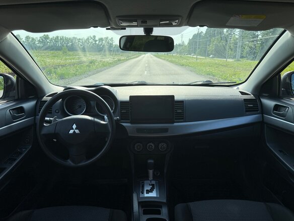 2007 Mitsubishi Lancer X, синий - вид 12