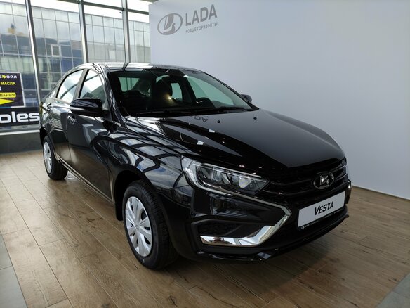 2026 Lada (ВАЗ) Vesta I Рестайлинг (NG), чёрный - вид 3